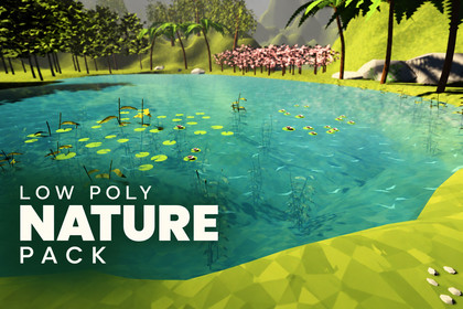 Low Poly Nature & Aquatic Plants