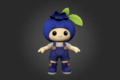 Blueberry character