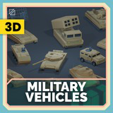 Military Vehicles - PolyPack - Low Poly Assets