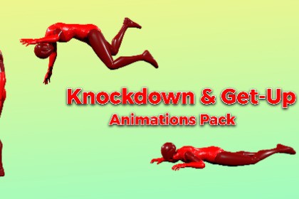 Knockdown & Get-Up Animation Pack