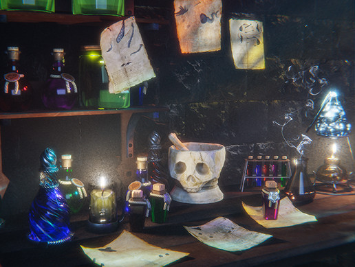 Alchemy potions | 3D Food | Unity Asset Store