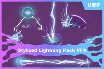 Stylized Lightning Pack VFX