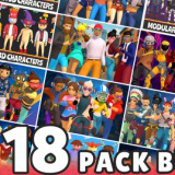 Stylized Characters Bundle