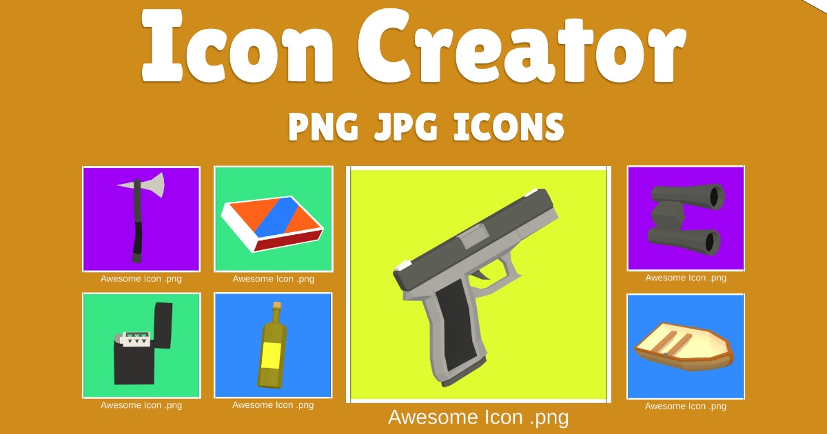 Icon Generator Guid Icon Creator - Generate Fast, Easy & Complete - Icons Generator | Game ...