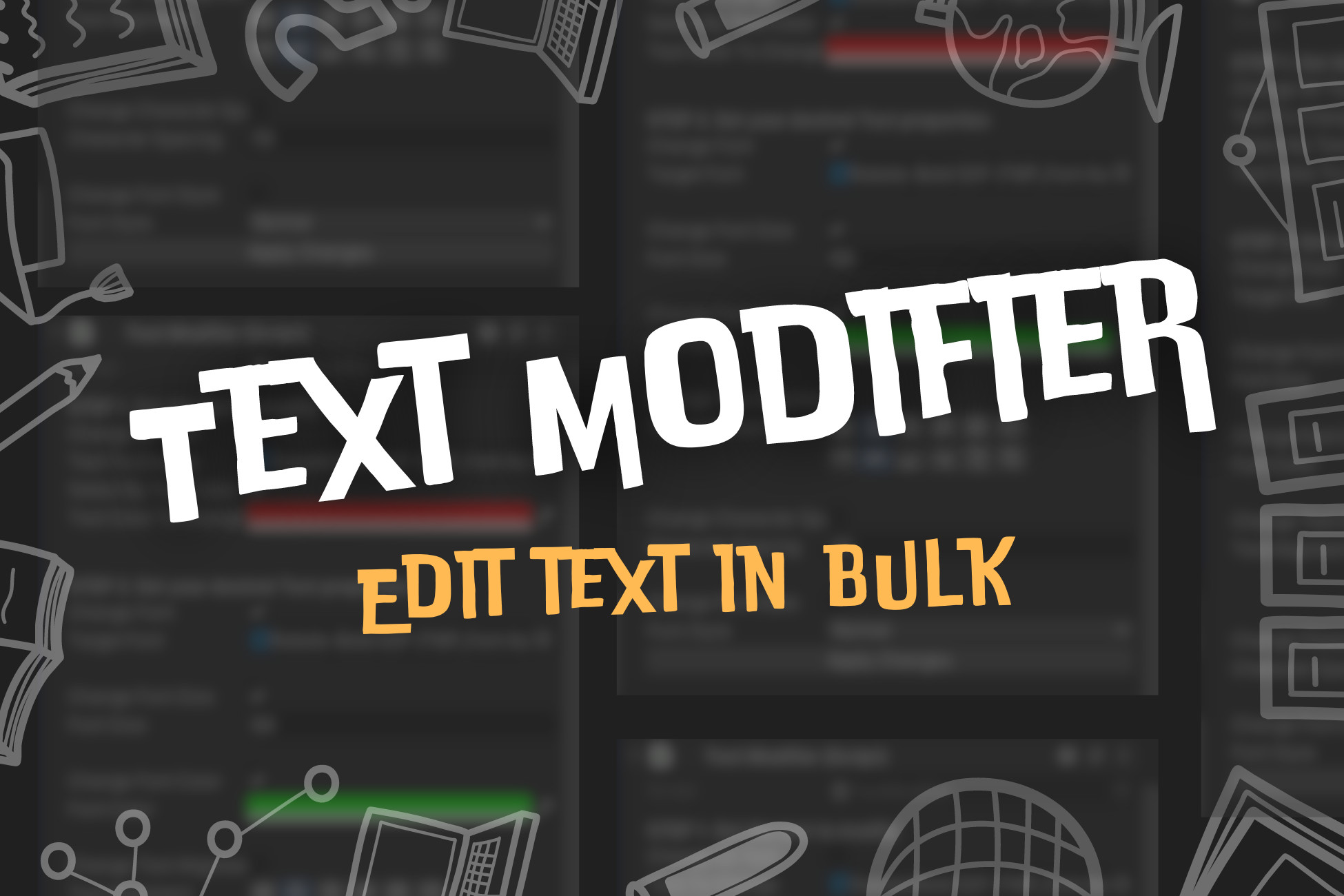 Text Modifier Component - Ultimate UI Toolkit | GUI Tools | Unity Asset ...