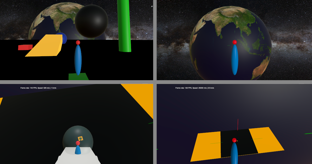 Dynamic Resolution Spaces: real Floating Origin | Systems | Unity Asset ...