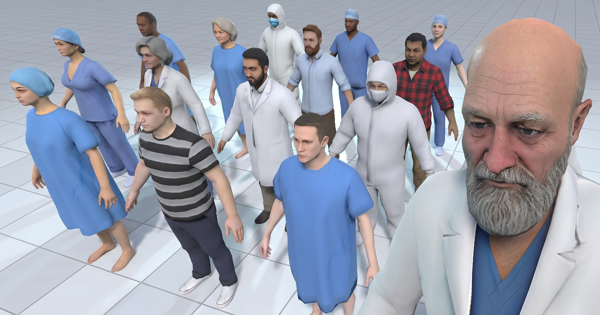Doctors and Patients - Medical NPC Characters