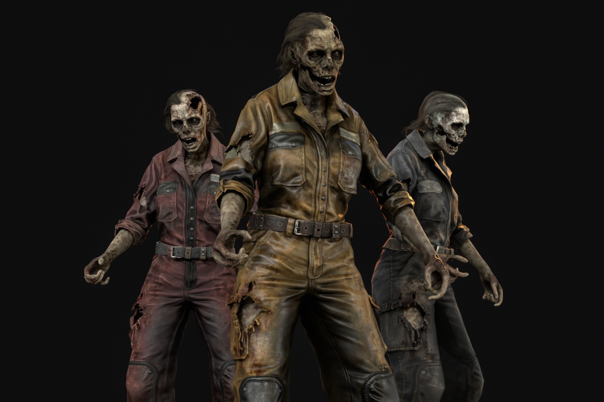 Zombie Worker Girl