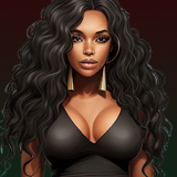 Unique stylized urban civilian characters portraits hand paint full length v.1