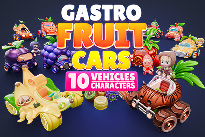 GASTRO: Modular Cars - Fruit