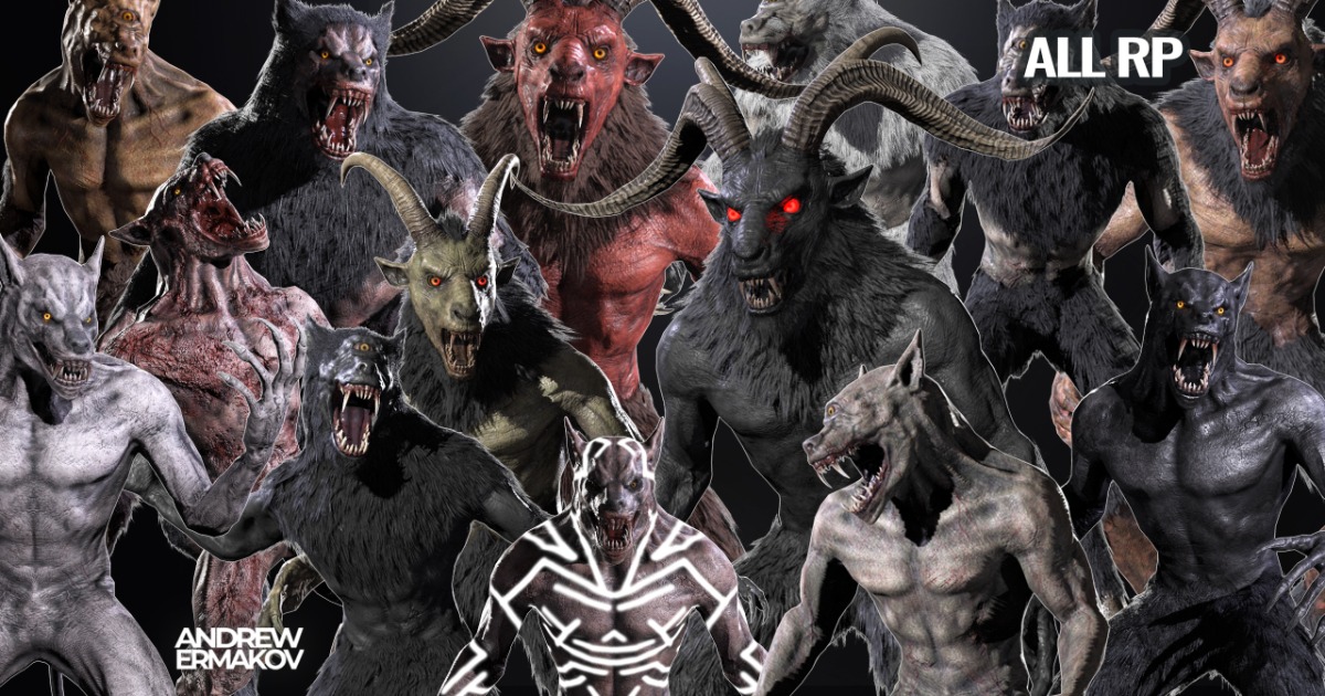 Mythical Monster Pack | 3D Characters | Unity Asset Store