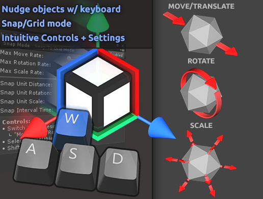 Keyboard Transform Utility | Utilities Tools | Unity Asset Store