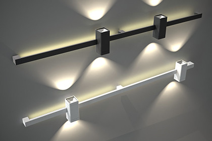 Modular Rail Wall Light