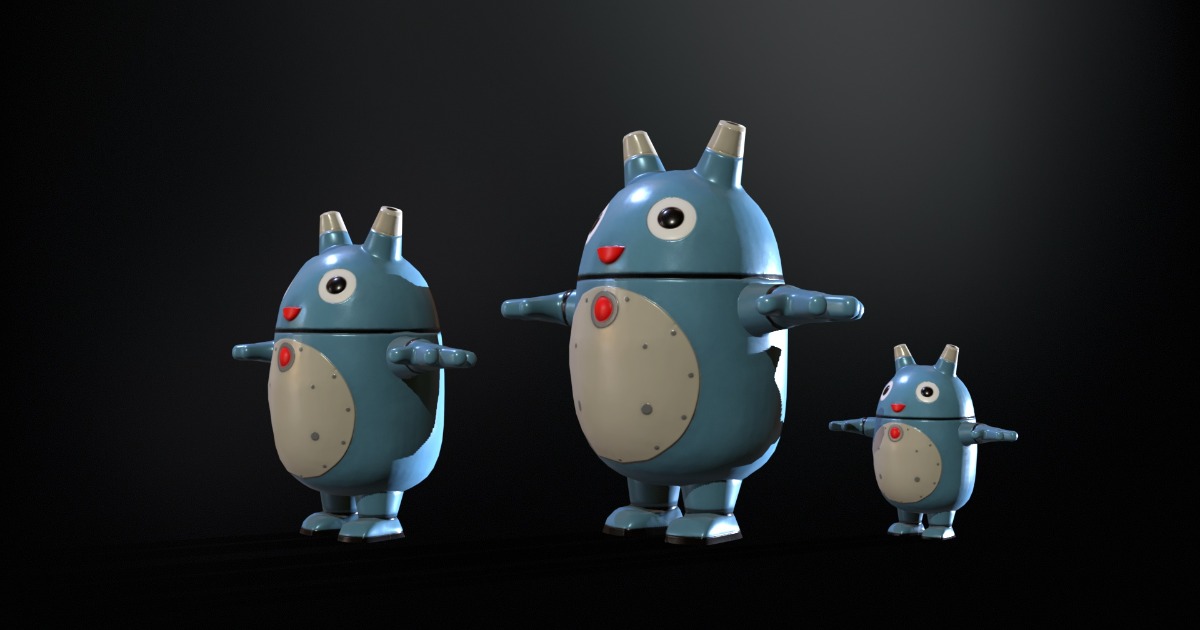 Minirobotic7 Pack2 | 3D Robots | Unity Asset Store
