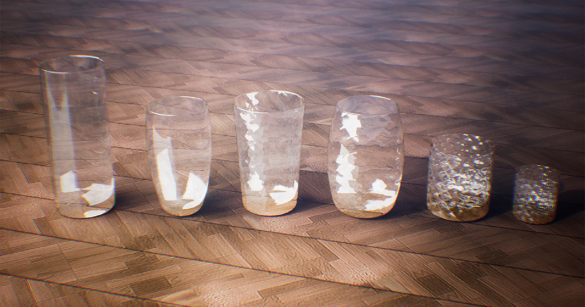 Ultimate Glass Props / 100+ variations 3D Interior Unity Asset Store