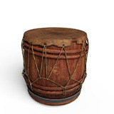 Traditional Barrel Drum