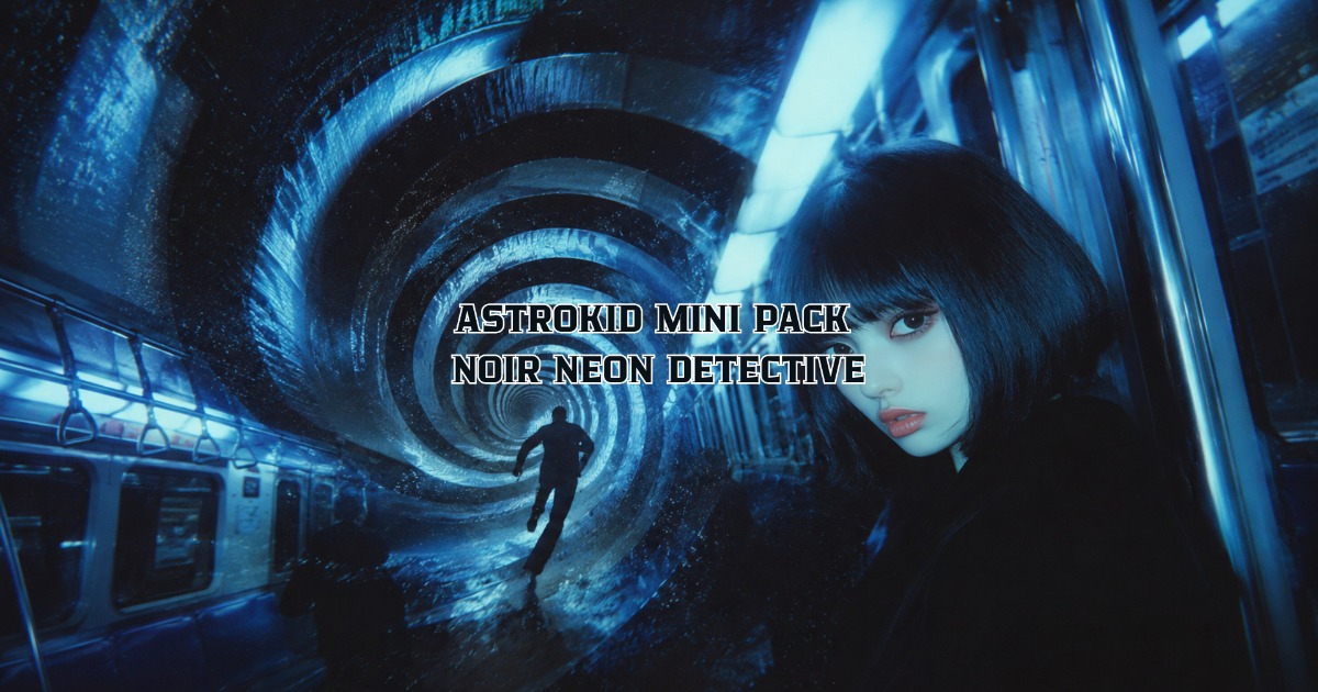 Astrokid Mini Pack - Noir Neon Detective Loops | Electronic Music ...