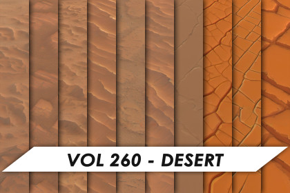 Stylized Textures - Vol 260 - Desert