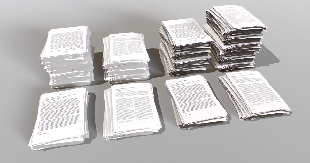 Paper Model Unity Paper Piles | 3D Props | Unity Asset Store