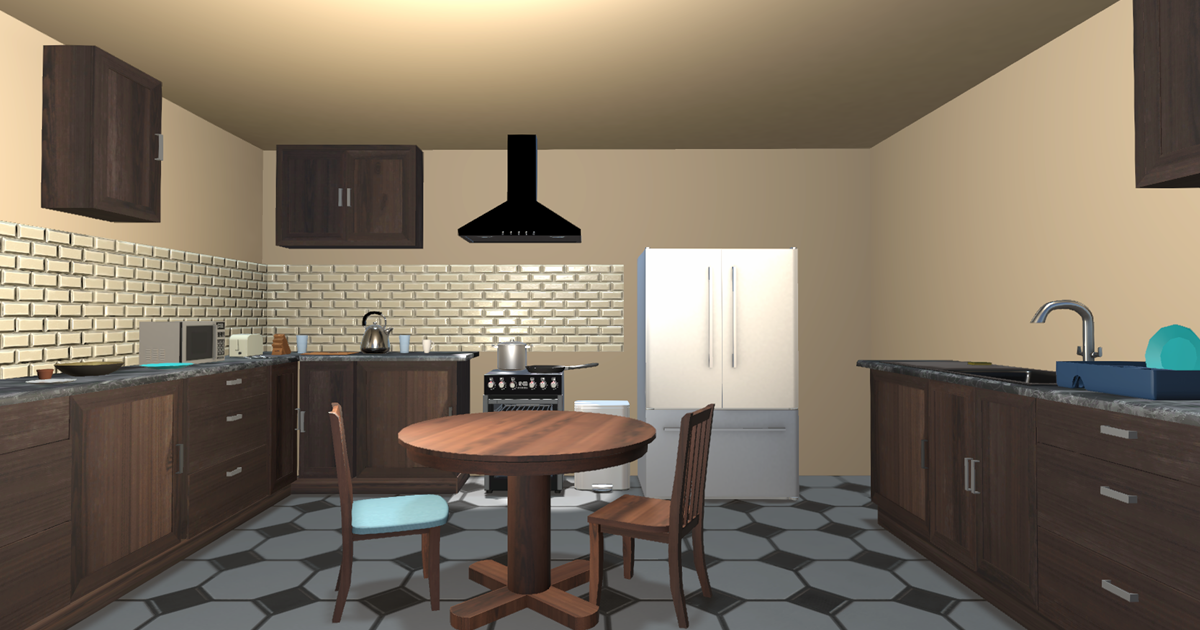 Modular Kitchen | 3D Furniture | Unity Asset Store