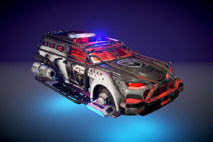 Police Hovercar