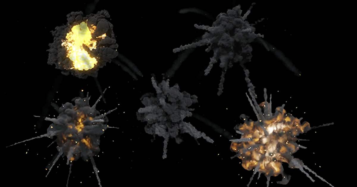 Flak Aerial Explosions Fire & Explosions Unity Asset Store
