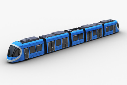 Low Poly Tram 28