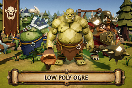 Low Poly Ogre