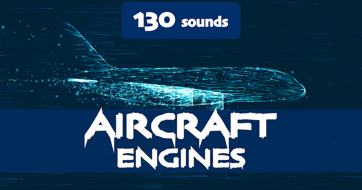 Aircraft Engines Sound Pack | Transportation Sound FX | Unity Asset Store