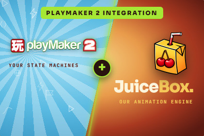 JuiceBox - PlayMaker 2 Integration