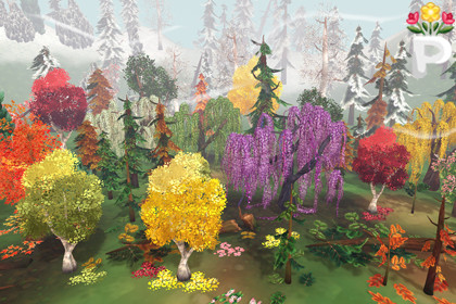 Stylized Forest Trees