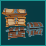 Stylized Fantasy Chest Bundle