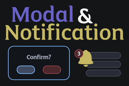 UI Toolkit: Modal & Notification