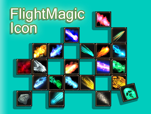 Flight Magic Icon | 2D 图标 | Unity Asset Store