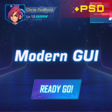 Modern RPG GUI Pack(+PSD)