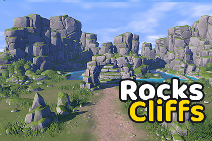 Stylized Nature - Rocks & Cliffs Pack