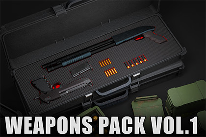Modern Weapons Pack VOL.1