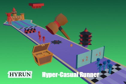 HYRUN: Hyper-Casual Runner Complete Starter Kit