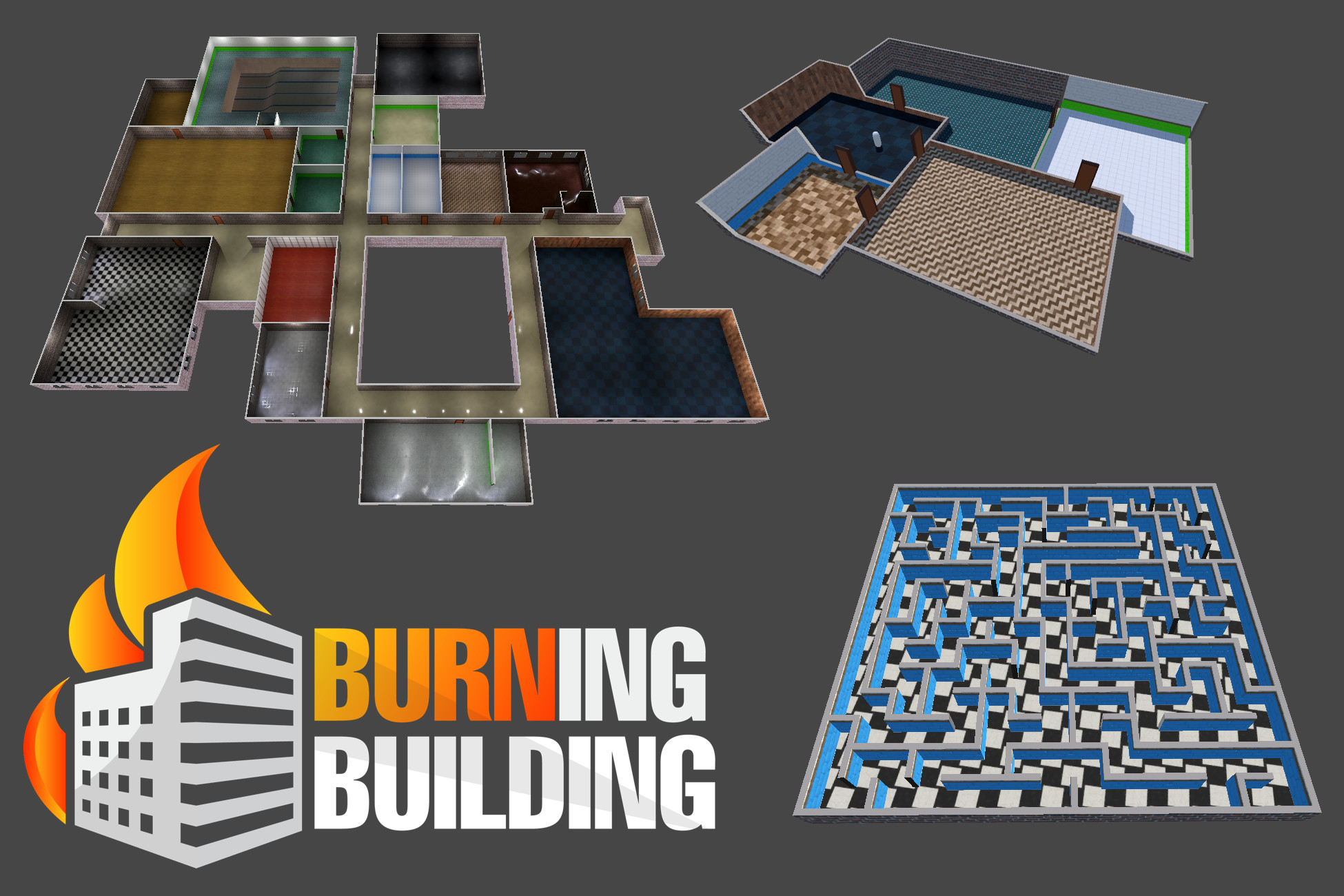 Unity Building Alert Burning Building | Level Design | Unity Asset Store