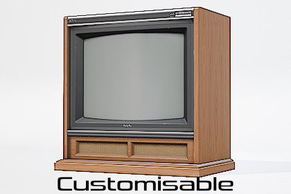 80s TVs Vol.13 Huge Console