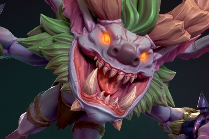 Stylized Fantasy Character (Morvane Duskwing)