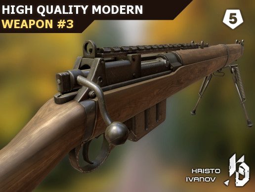 High Quality Modern Weapon #3: Enfield