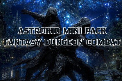 Astrokid Mini Pack - Fantasy Dungeon Combat Loops