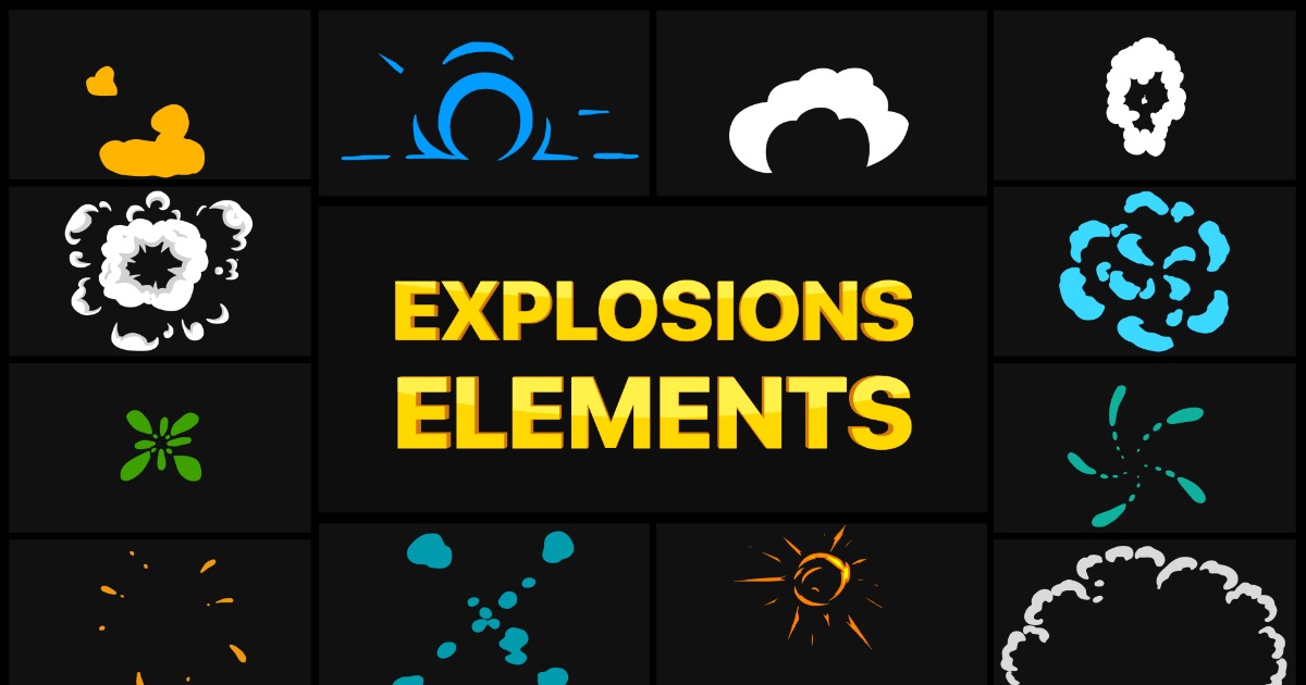 Explosions (15.03) | 2D Textures & Materials | Unity Asset Store