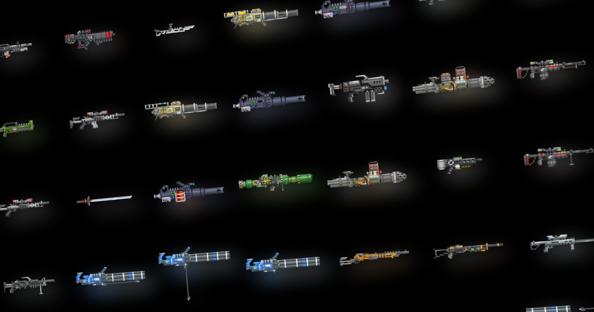 OMA Pixel - Primary Weapons A Ballistic | 2D | Unity Asset Store