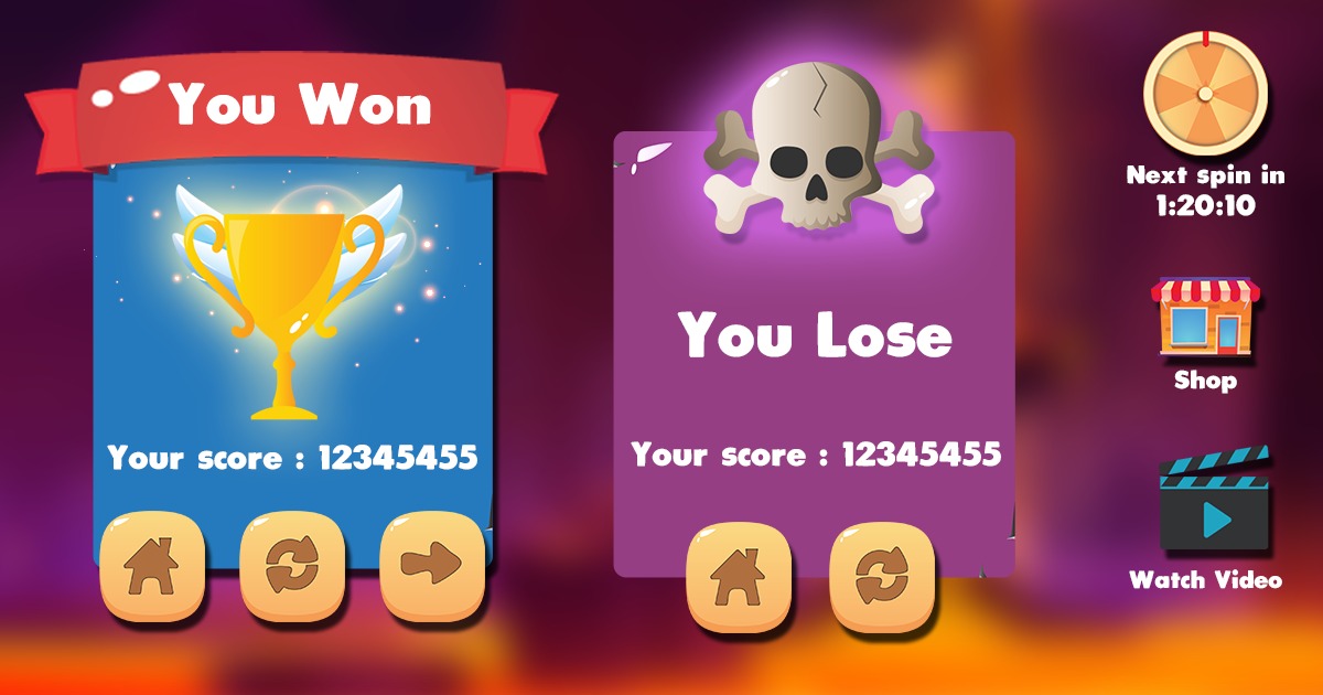 Awesome Game UI Pack, Button Pack and Icon pack 15 | 2D 图标 | Unity ...
