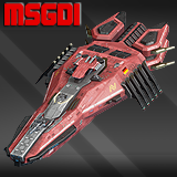 Spaceship GSN Wodan Class Strike Cruiser