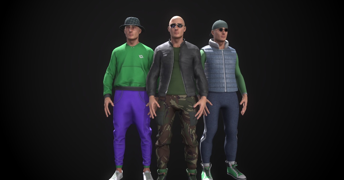 Men In Unity Graphics Modular_Male | 3D Characters | Unity Asset Store