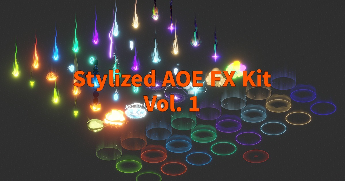 Stylized AOE FX Kit Vol.1 | VFX Particles | Unity Asset Store