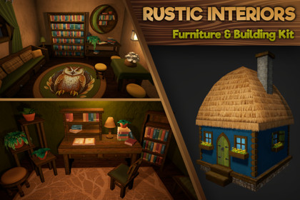 Rustic Interiors – Furniture & Building Kit